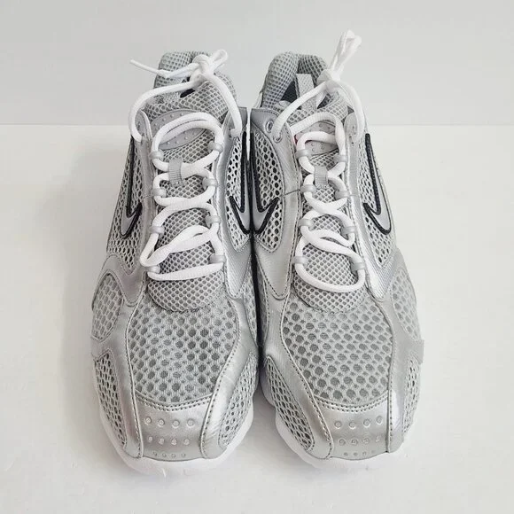 NEW Nike Air Zoom Spiridon Cage 2 Shoes CJ1288-001 Size 12.5 Gray Silver
